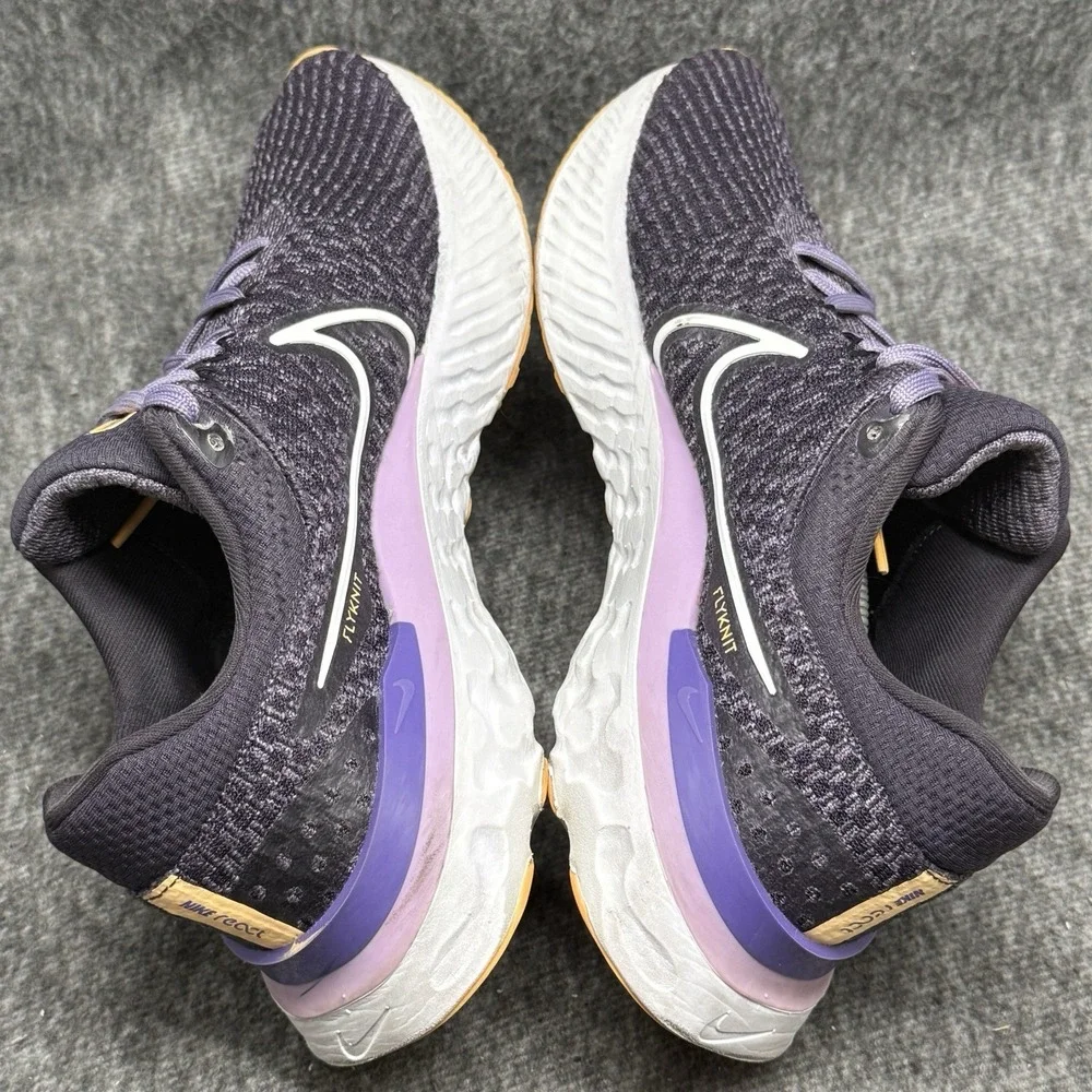 Nike React Infinity Run Flyknit Color Cave Purple Women's 10 DD3024-502